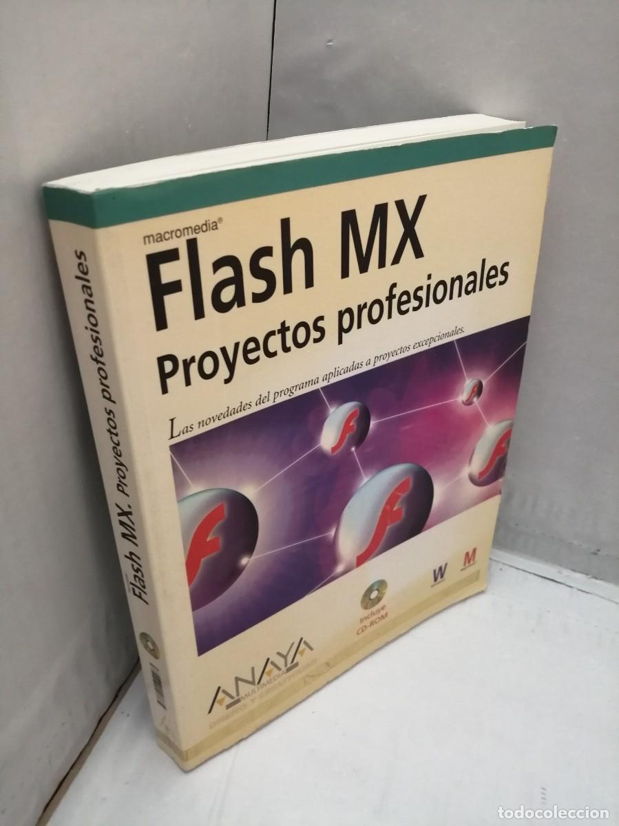 Libros de segunda mano: Flash MX: Proyectos profesionales (Col. Dise&ntilde;o y creatividad, Incluye CD-ROM) - Foto 3