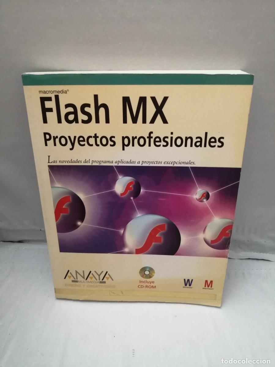 Libros de segunda mano: Flash MX: Proyectos profesionales (Col. Dise&ntilde;o y creatividad, Incluye CD-ROM) - Foto 1