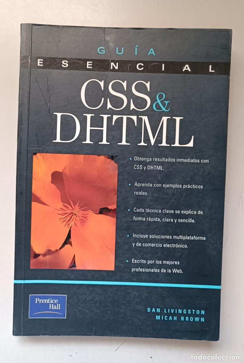 Libros de segunda mano: CSS & DHTML. GUIA ESENCIAL - Foto 1