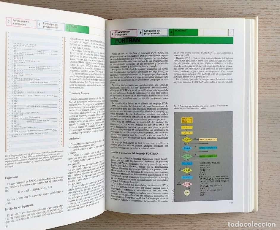 Libros de segunda mano: ENCICLOPEDIA DE LA INFORM&Aacute;TICA. Tomo 3: PROGRAMACI&Oacute;N Y LENGUAJES - Foto 3