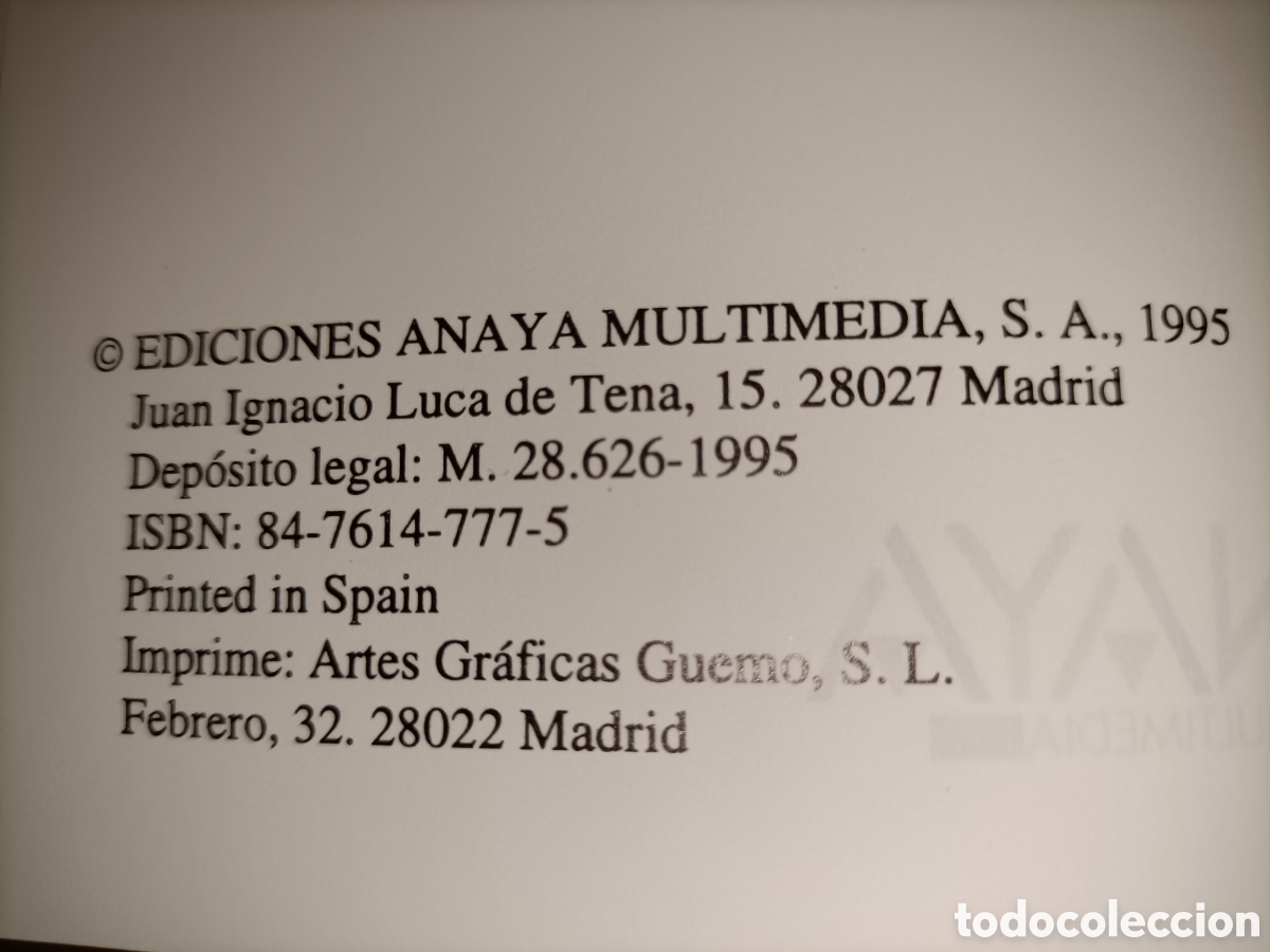 Libros de segunda mano: CorelDRAW 5. Francisco Paz Gonz&aacute;lez. Anaya - Foto 2