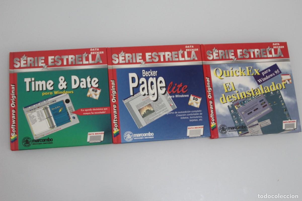 Libros de segunda mano: SERIE ESTRELLA 3 LIBROS INFORMATICA - Foto 1