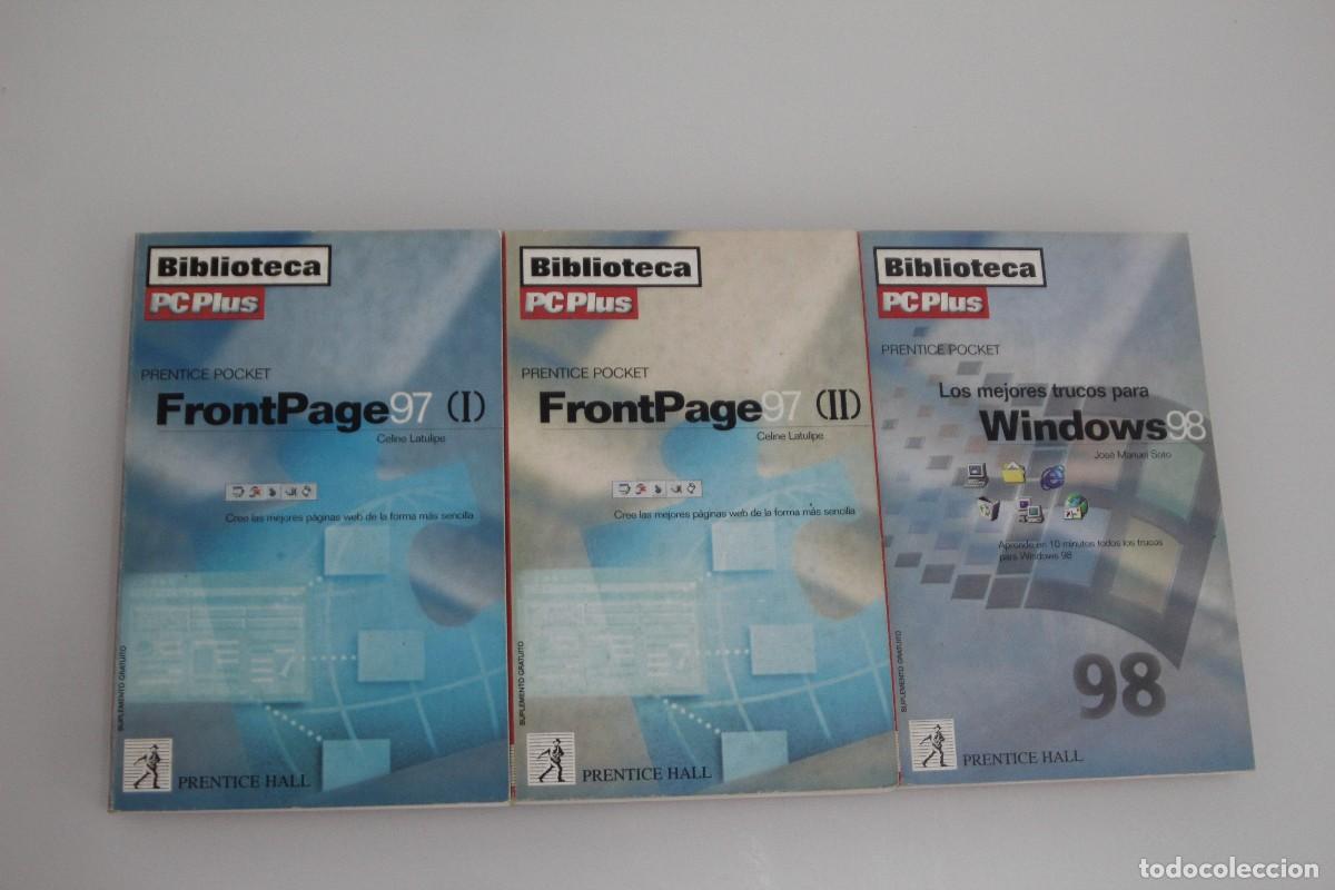 Libros de segunda mano: BIBLIOTECA PC PLUS 3 TOMOS INFORM&Aacute;TICA - Foto 1