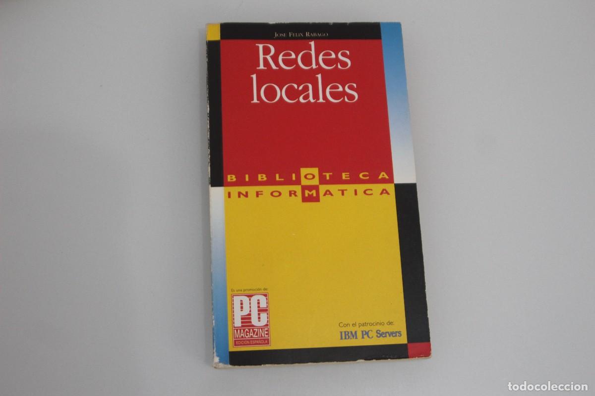 Libros de segunda mano: REDES LOCALES BIBLIOTECA INFORM&Aacute;TICA - Foto 1
