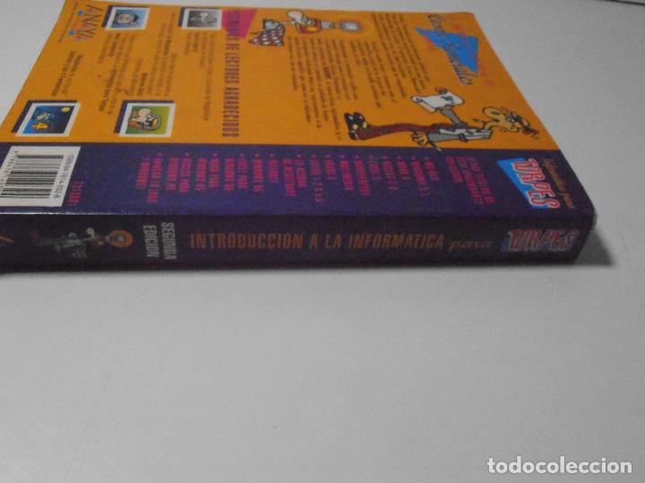 Libros de segunda mano: LIBRO, INTRODUCCION LA INFORMATICA PARA TORPES, ANAYA - Foto 4