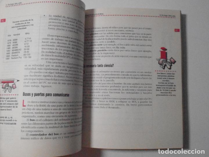 Libros de segunda mano: LIBRO, INTRODUCCION LA INFORMATICA PARA TORPES, ANAYA - Foto 9