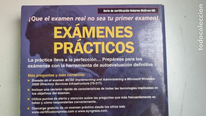 Libros de segunda mano: MCSE EXAMENES PRACTICOS - Windows 2000 Directory Services Administration - Foto 3