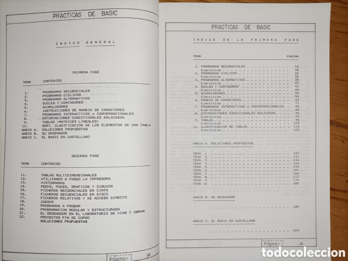 Libros de segunda mano: Pr&aacute;cticas de BASIC. Tomo 1. Ar&iacute;stides Mart&iacute;nez. Jaime Ameller. Ferre moret - Foto 3
