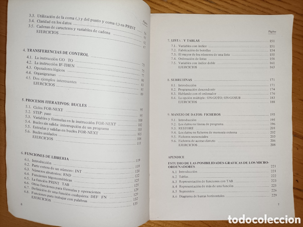 Libros de segunda mano: BASIC b&aacute;sico. Curso de programaci&oacute;n - Foto 4