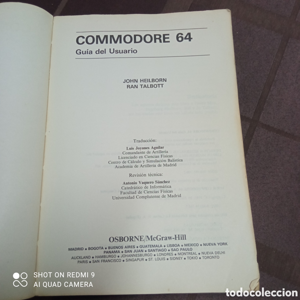Libros de segunda mano: Commodore 64, guia de usuario 1985. - Foto 2