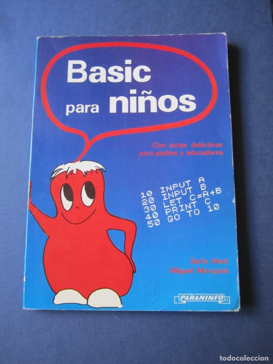 Libros de segunda mano: Basic para Ni&ntilde;os (Paraninfo 1984) - Foto 1