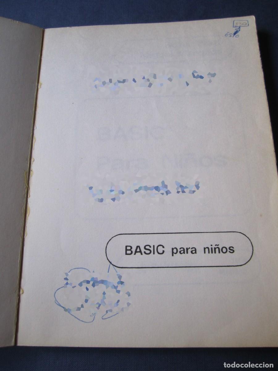 Libros de segunda mano: Basic para Ni&ntilde;os (Paraninfo 1984) - Foto 9