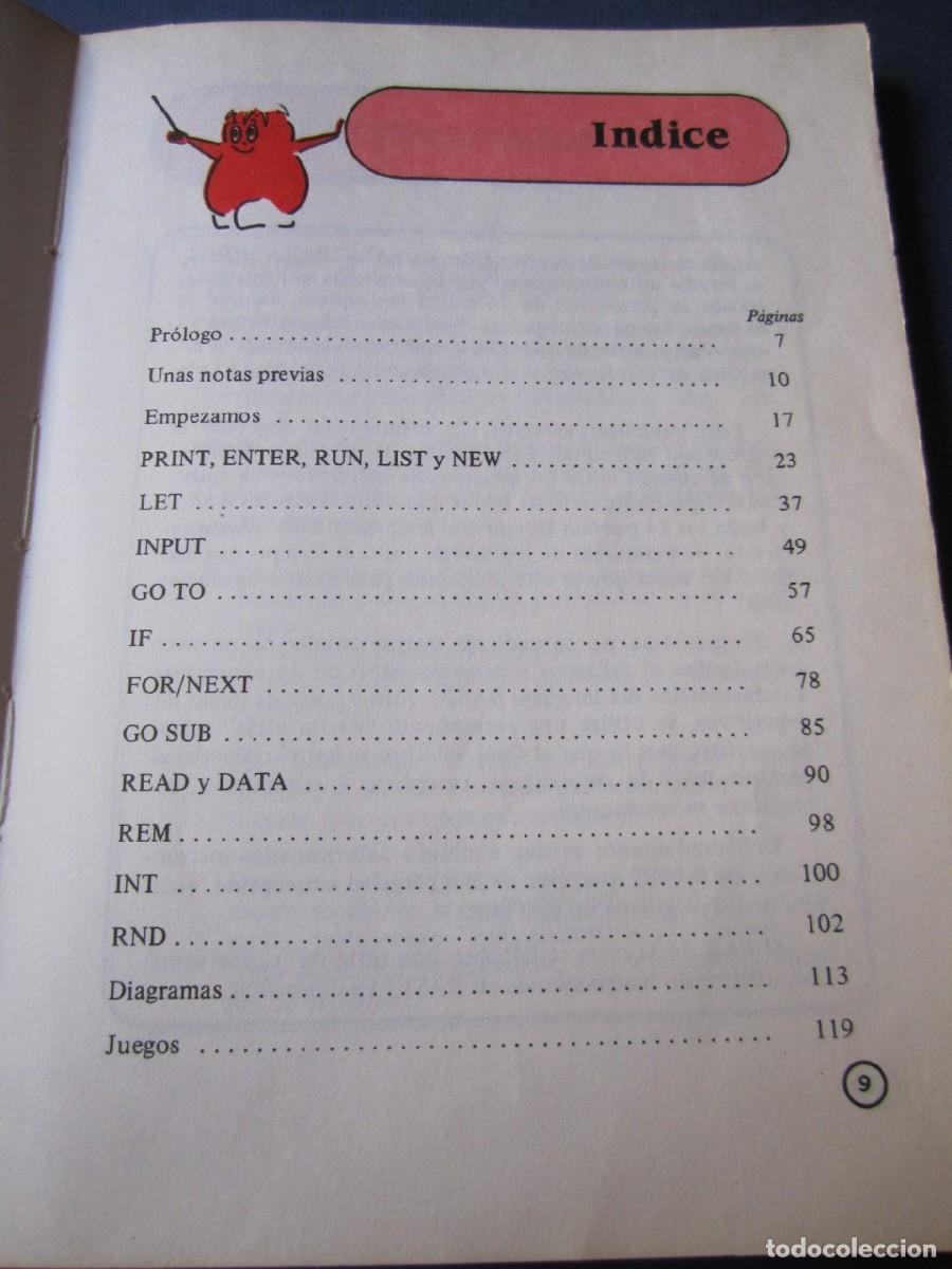 Libros de segunda mano: Basic para Ni&ntilde;os (Paraninfo 1984) - Foto 13
