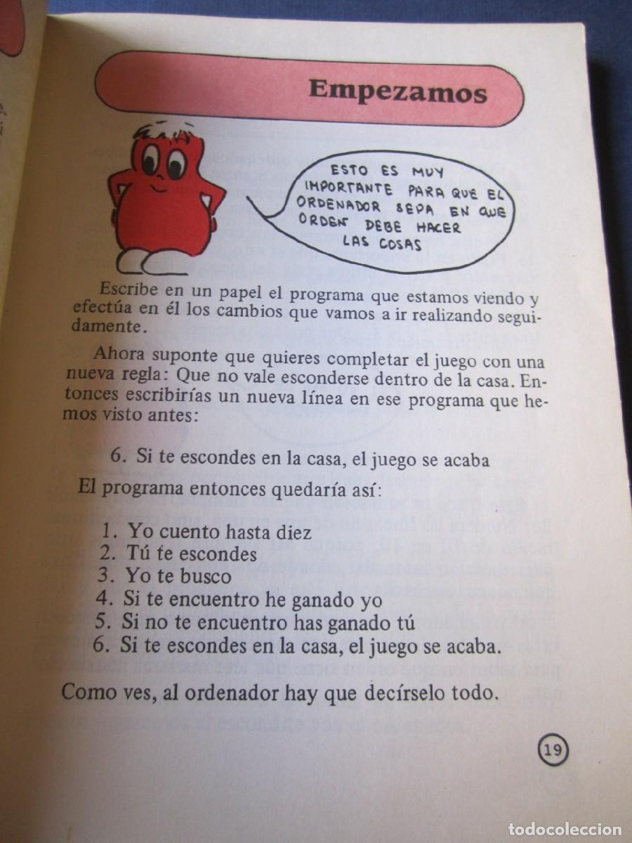 Libros de segunda mano: Basic para Ni&ntilde;os (Paraninfo 1984) - Foto 14