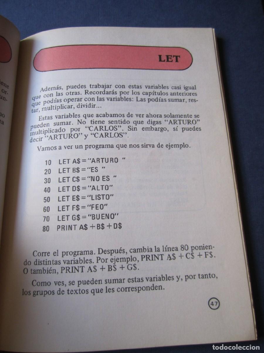 Libros de segunda mano: Basic para Ni&ntilde;os (Paraninfo 1984) - Foto 17