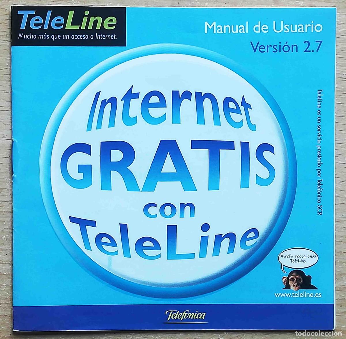 Libros de segunda mano: CD-ROM Internet gratis con Teleline - Caja + Disco + Folleto - Foto 3
