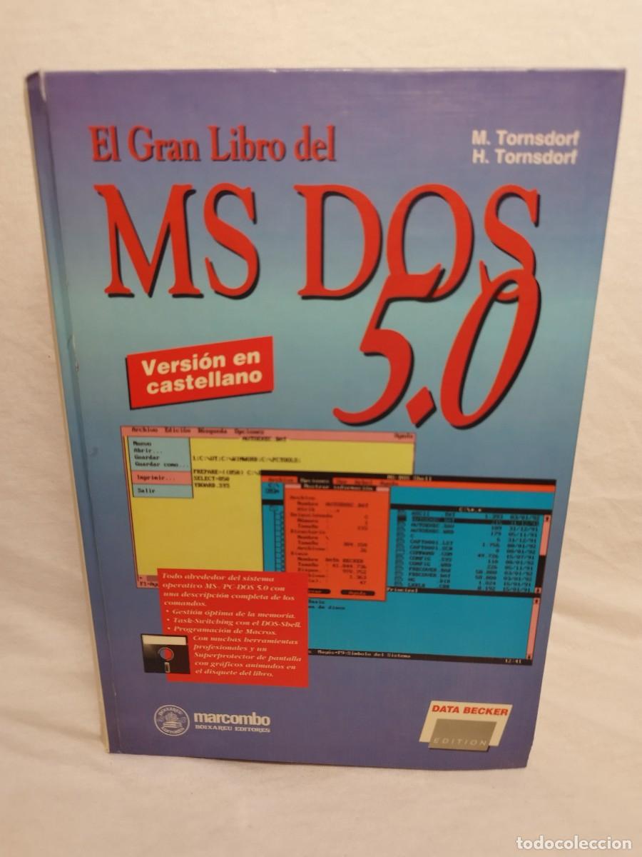 Libros de segunda mano: EL GRAN LIBRO DEL MS DOS 5.0 MARCOMBO 1992 - Foto 1