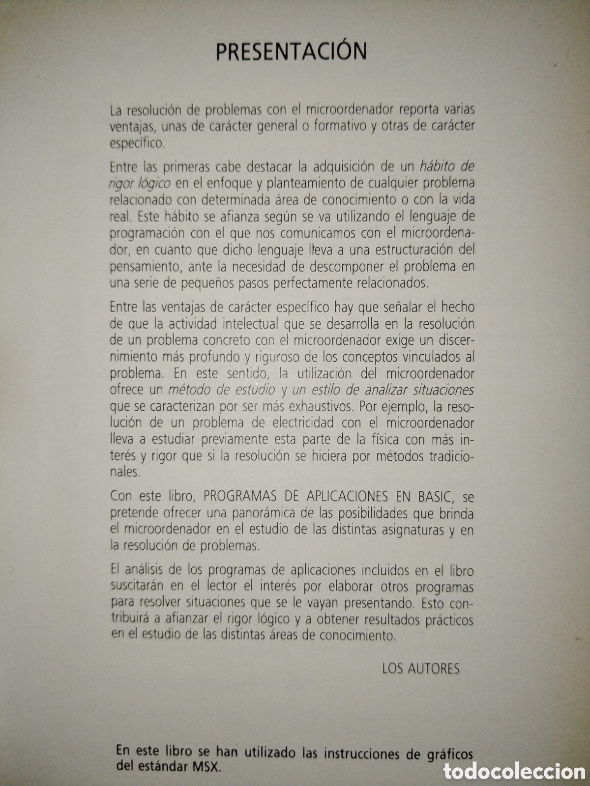 Libros de segunda mano: Tres libros de programaci&oacute;n BASIC. S.M. Lowy Frutos. Gallego Palomero. Mansilla Romo - Foto 5