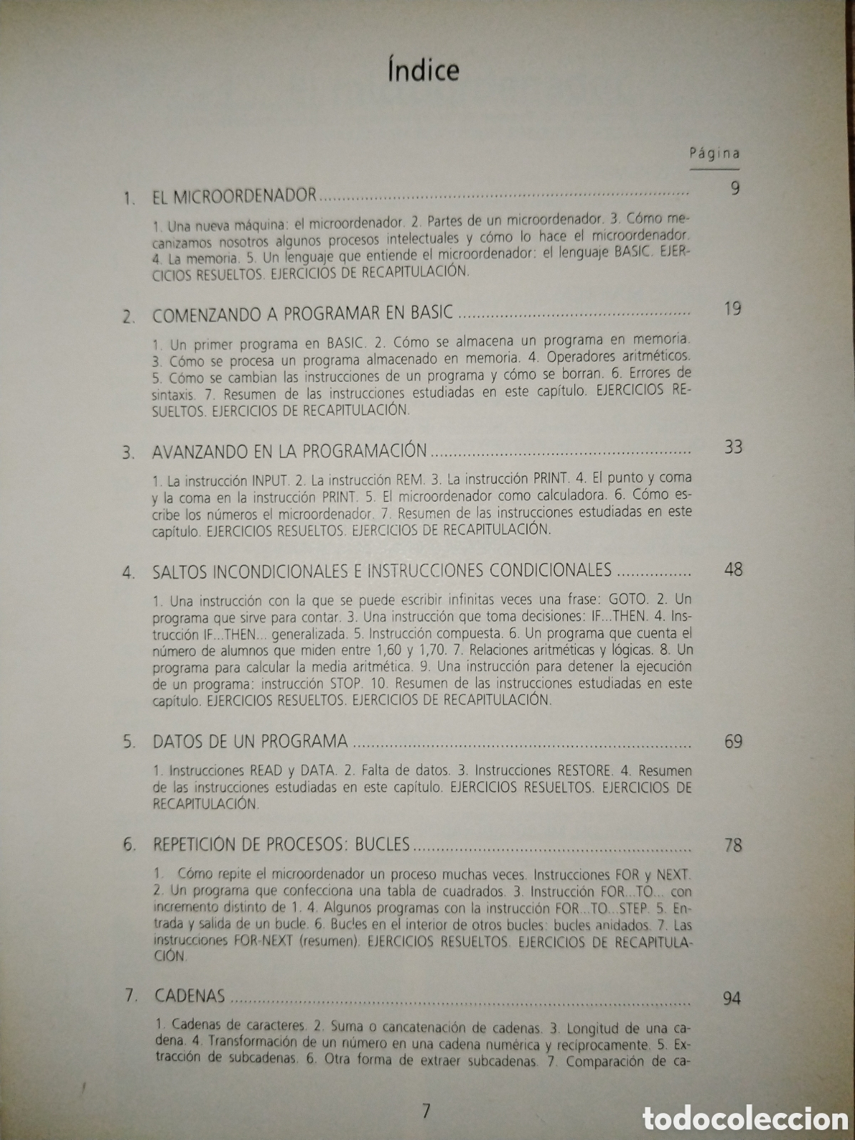 Libros de segunda mano: Tres libros de programaci&oacute;n BASIC. S.M. Lowy Frutos. Gallego Palomero. Mansilla Romo - Foto 7