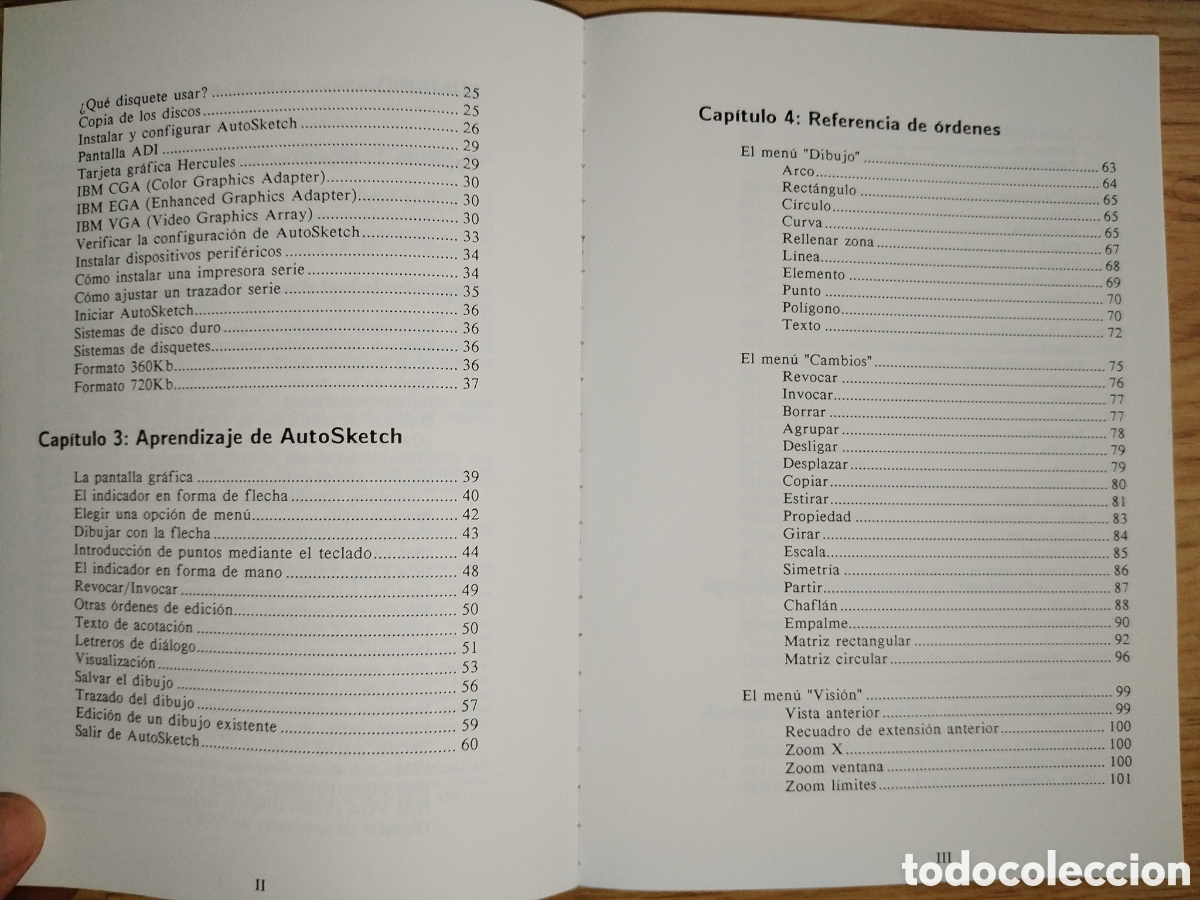 Libros de segunda mano: Autosketch. Manual de empleo - Foto 3