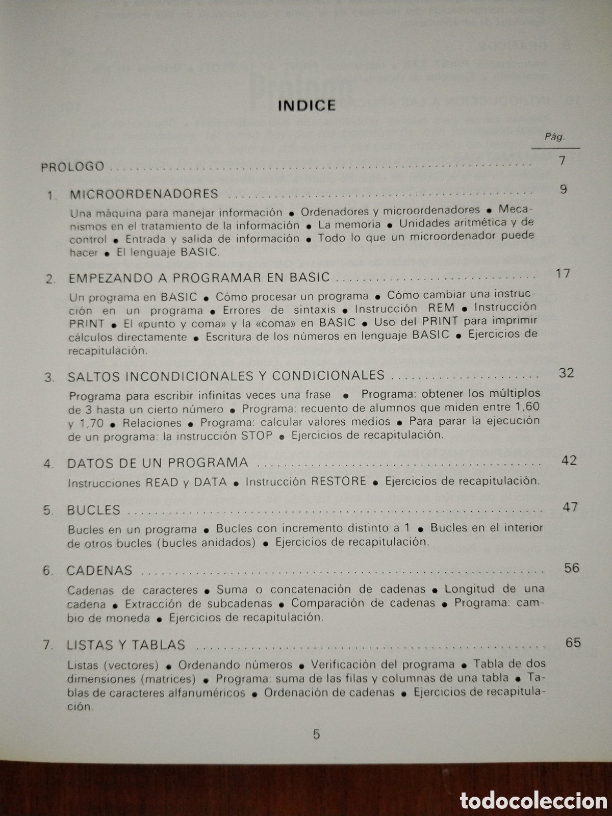 Libros de segunda mano: Microordenadores. Inform&aacute;tica basic aplicaciones. S.M - Foto 2