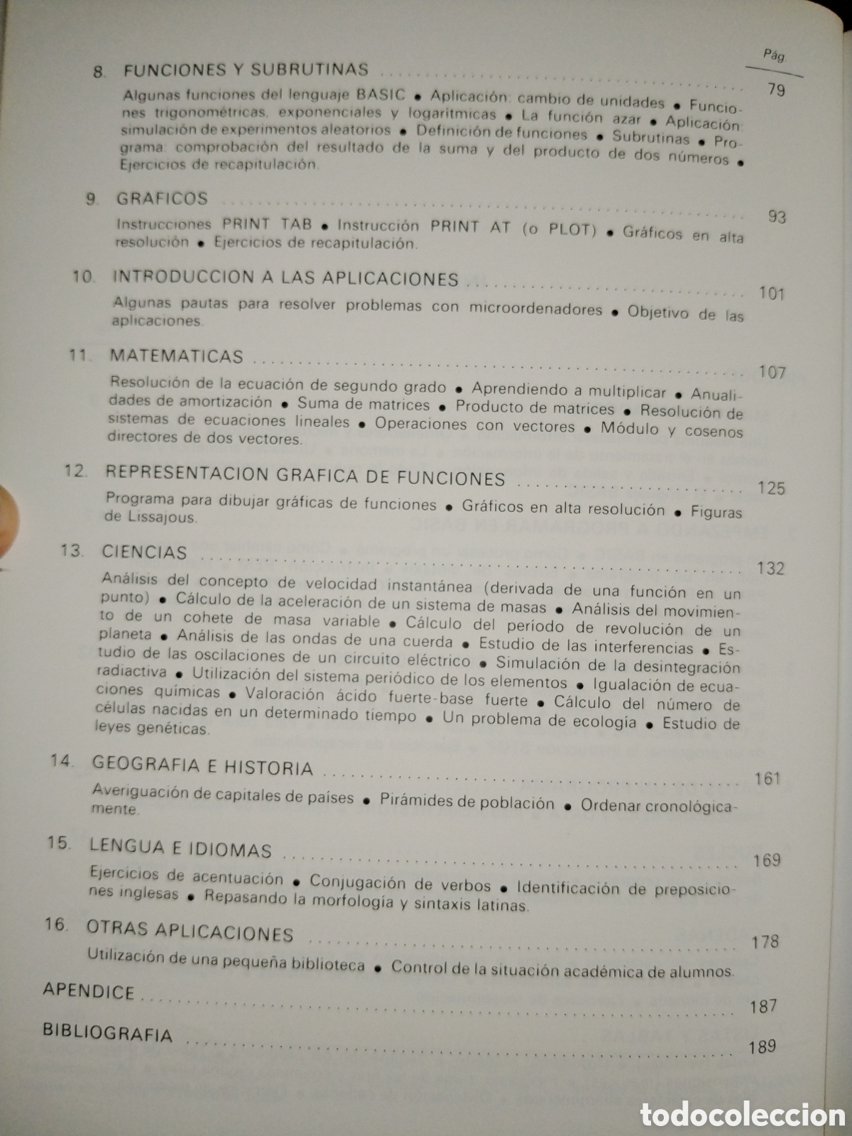 Libros de segunda mano: Microordenadores. Inform&aacute;tica basic aplicaciones. S.M - Foto 3