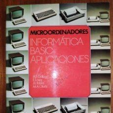 Libros de segunda mano: MICROORDENADORES. INFORMÁTICA BASIC APLICACIONES. S.M