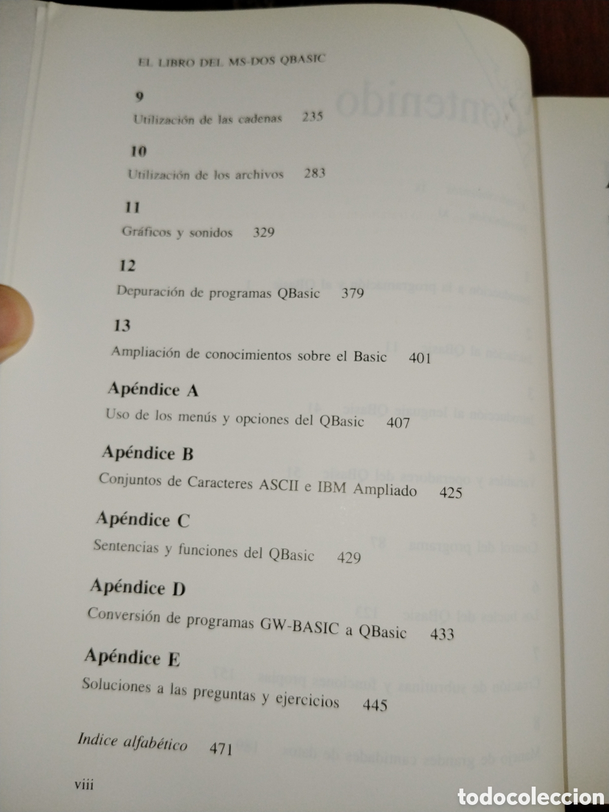 Libros de segunda mano: El libro del MS-DOS. QBasic. Michael Halvorson. David Rygmyr - Foto 5