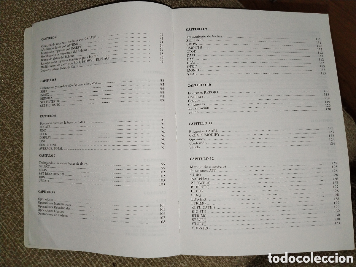 Libros de segunda mano: dBase III Plus. Gu&iacute;a del programador. Ra-Ma - Foto 4