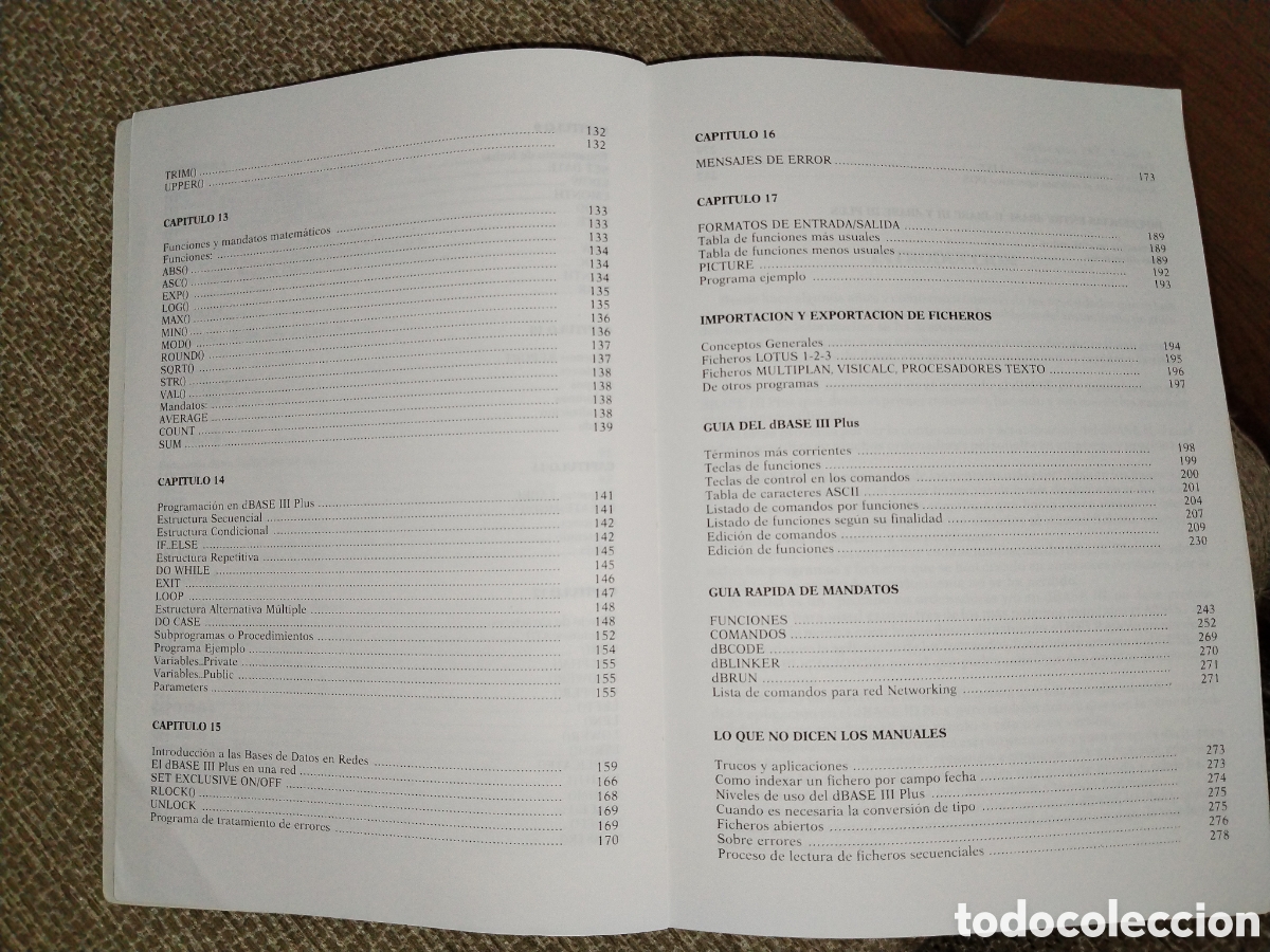 Libros de segunda mano: dBase III Plus. Gu&iacute;a del programador. Ra-Ma - Foto 5