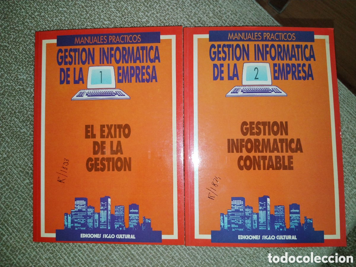 Libros de segunda mano: Gesti&oacute;n inform&aacute;tica de la empresa 1 y 2. - Foto 1