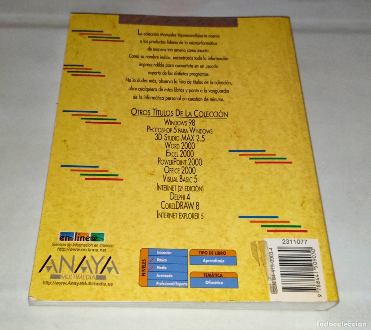 Libros de segunda mano: LIBRO &bull; MANUAL IMPRESCINDIBLE DE ACCESS 2000 (JULI&Aacute;N CASAS LUENGO) - Foto 2