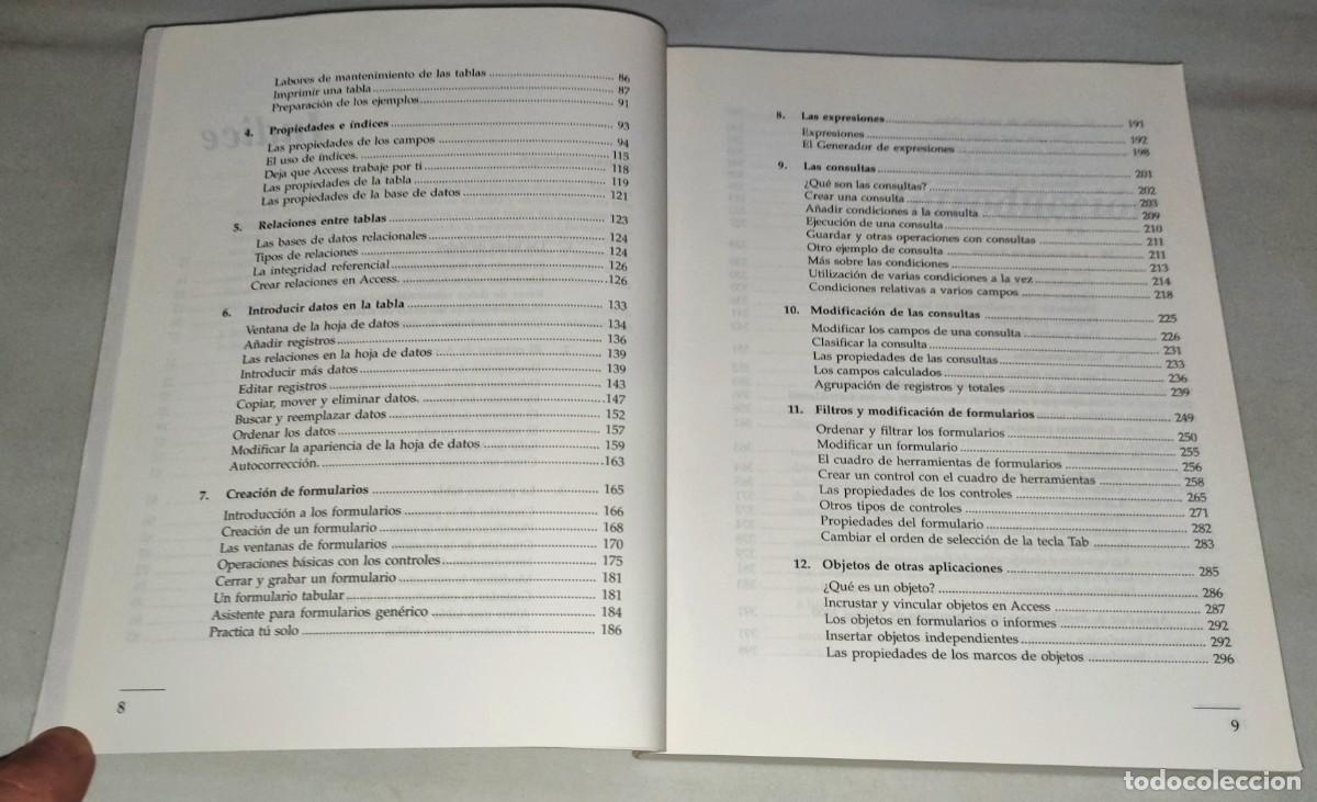 Libros de segunda mano: LIBRO &bull; MANUAL IMPRESCINDIBLE DE ACCESS 2000 (JULI&Aacute;N CASAS LUENGO) - Foto 3