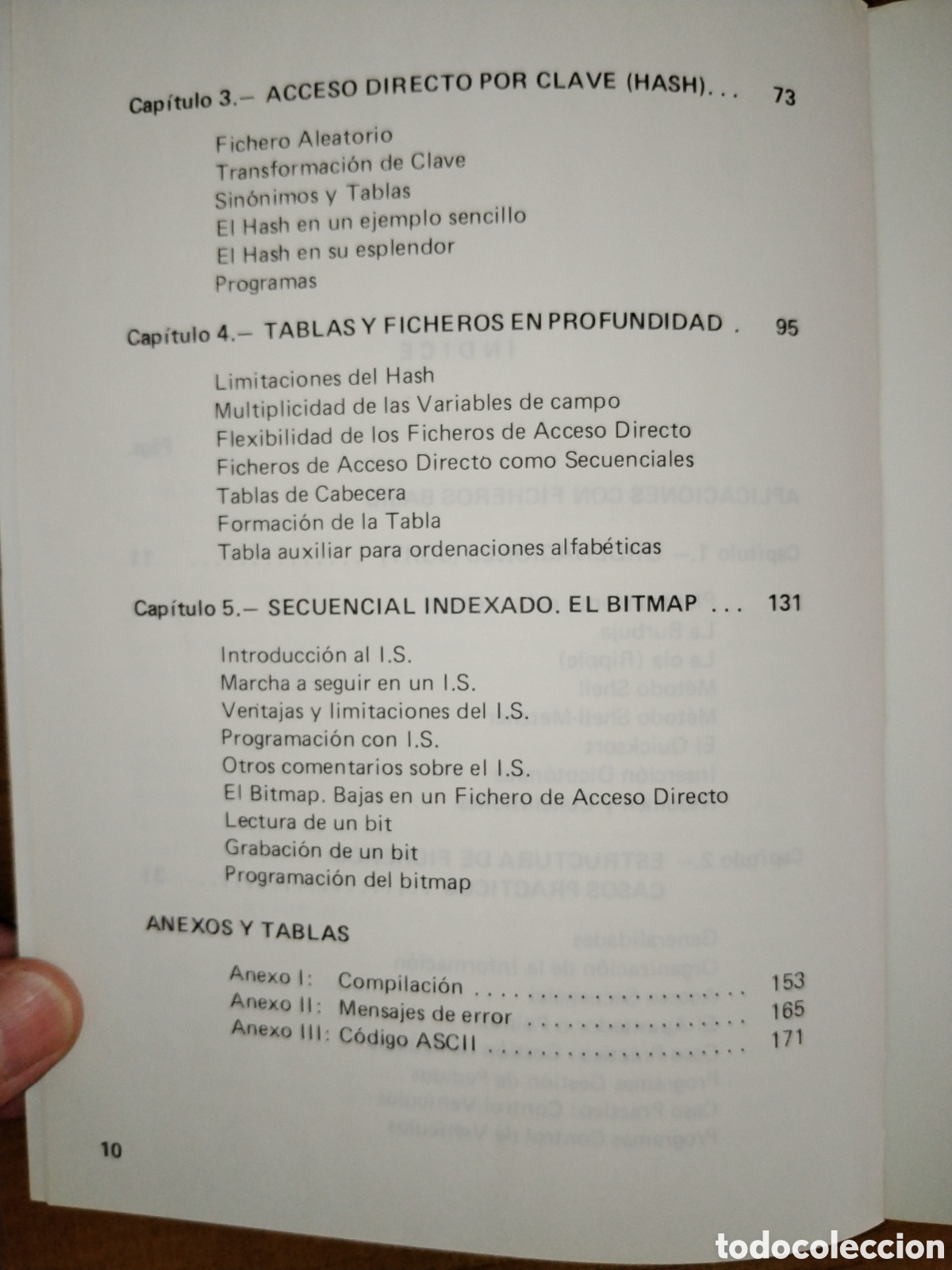 Libros de segunda mano: Aplicaciones con ficheros Basic. Carlos Bastos Nore&ntilde;a - Foto 3