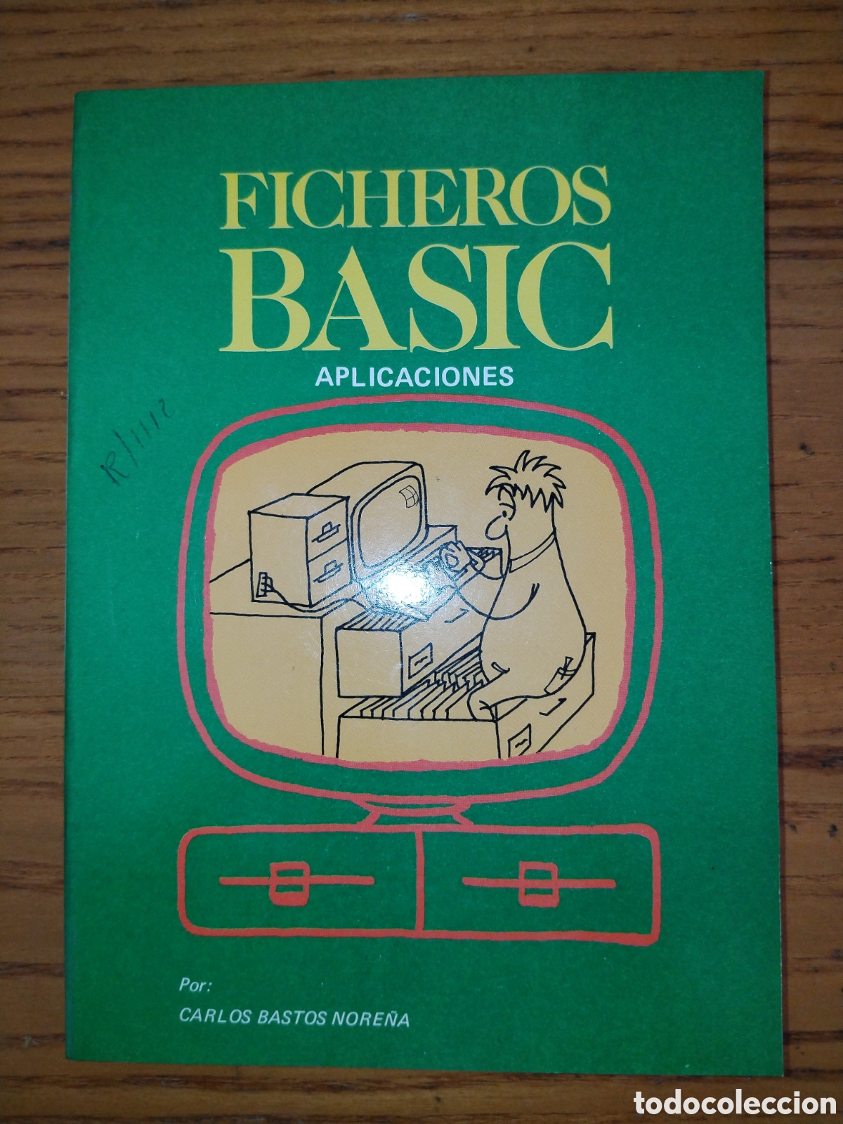 Libros de segunda mano: Aplicaciones con ficheros Basic. Carlos Bastos Nore&ntilde;a - Foto 1
