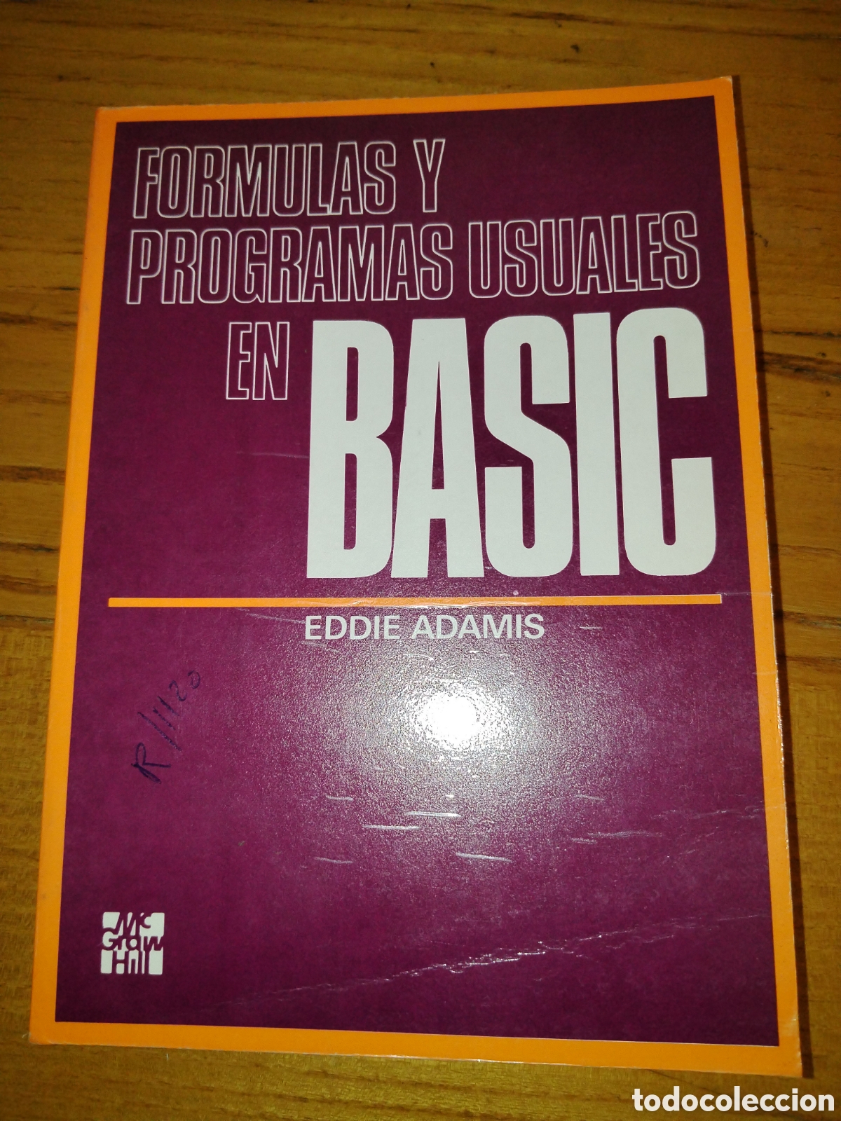 Libros de segunda mano: F&oacute;rmulas y programas usuales en BASIC. Eddie Adamis. McGraw Hill - Foto 1