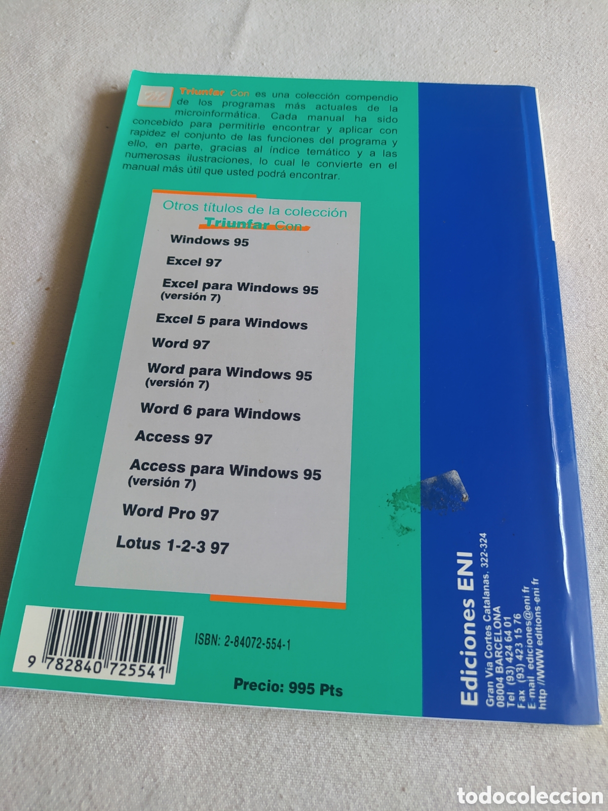 Libros de segunda mano: Como triunfar con WORD 97 - ediciones ENI - Foto 2