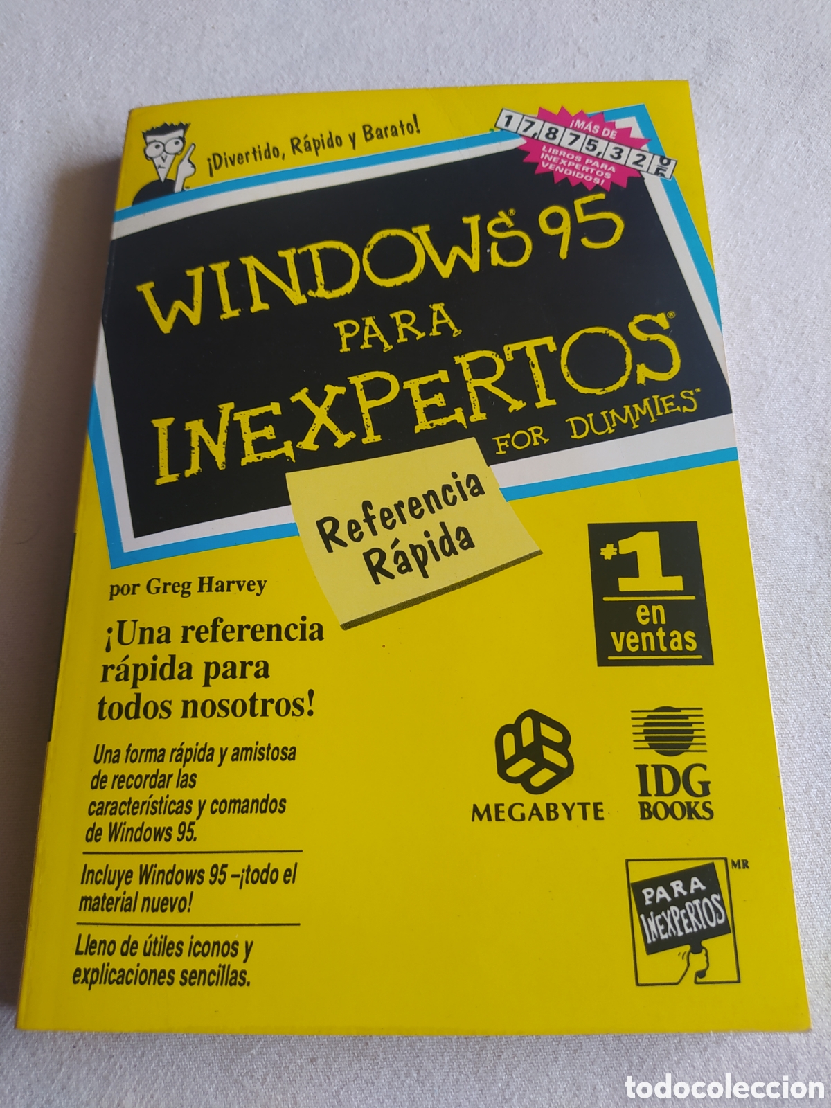 Libros de segunda mano: Windows 95 para inexpertos / for dummies - greg Harvey - Foto 1