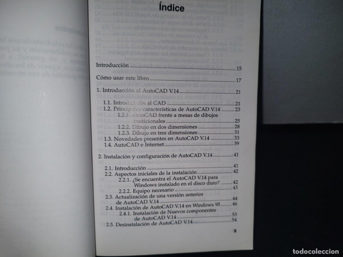 Libros de segunda mano: 2- AUTOCAD 14 - JORGE RODR&Iacute;GUEZ VEGA - Foto 5