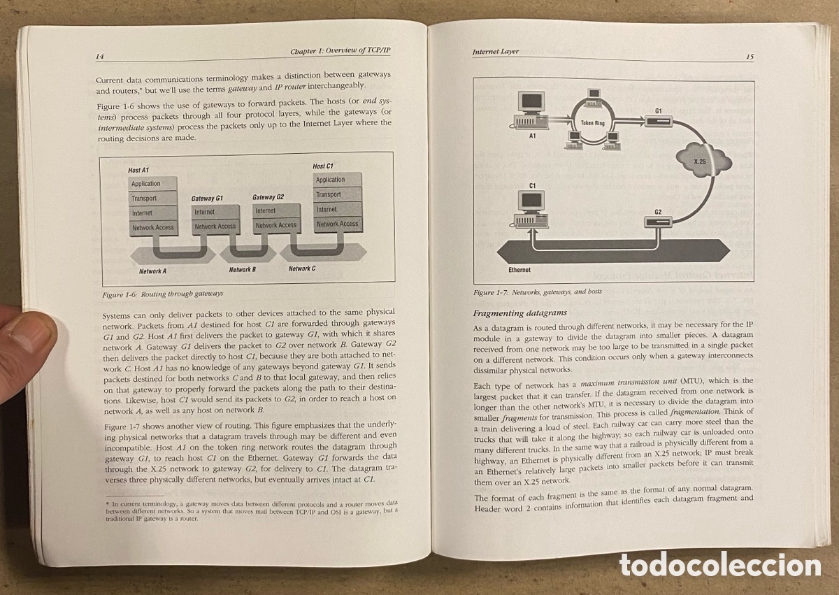 Libros de segunda mano: TCP/IP NETWORK ADMINISTRATION. CRAIG HUNT. O&rsquo;REILLY 1998. EN INGL&Eacute;S. - Foto 4