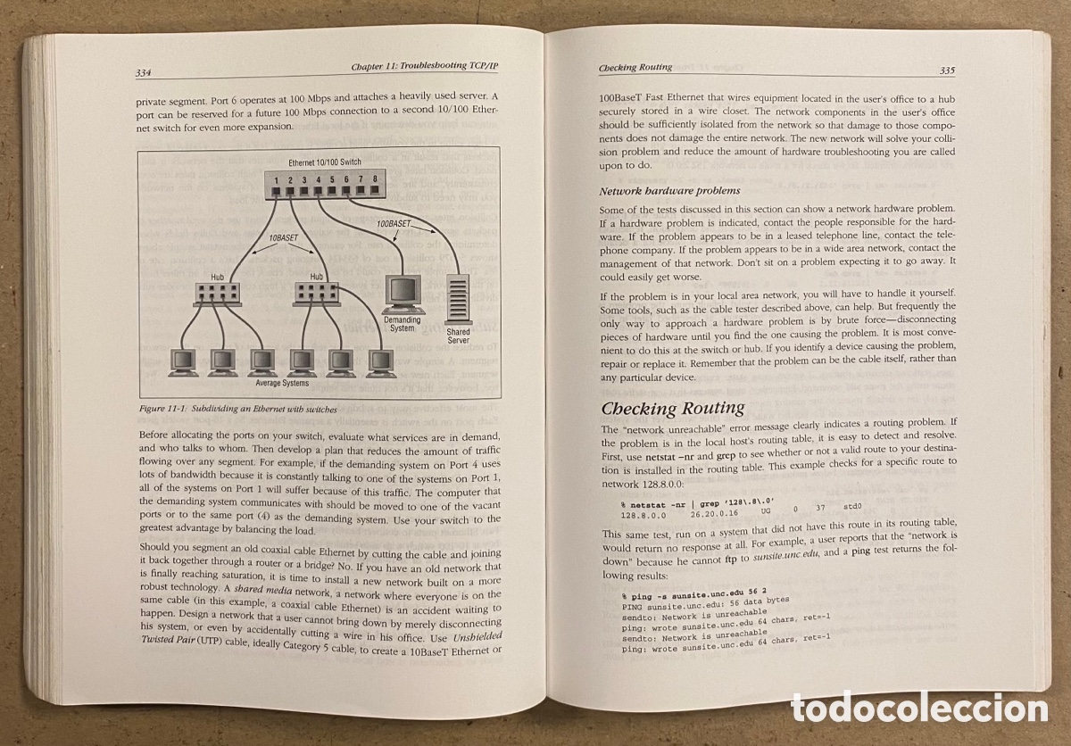 Libros de segunda mano: TCP/IP NETWORK ADMINISTRATION. CRAIG HUNT. O&rsquo;REILLY 1998. EN INGL&Eacute;S. - Foto 7