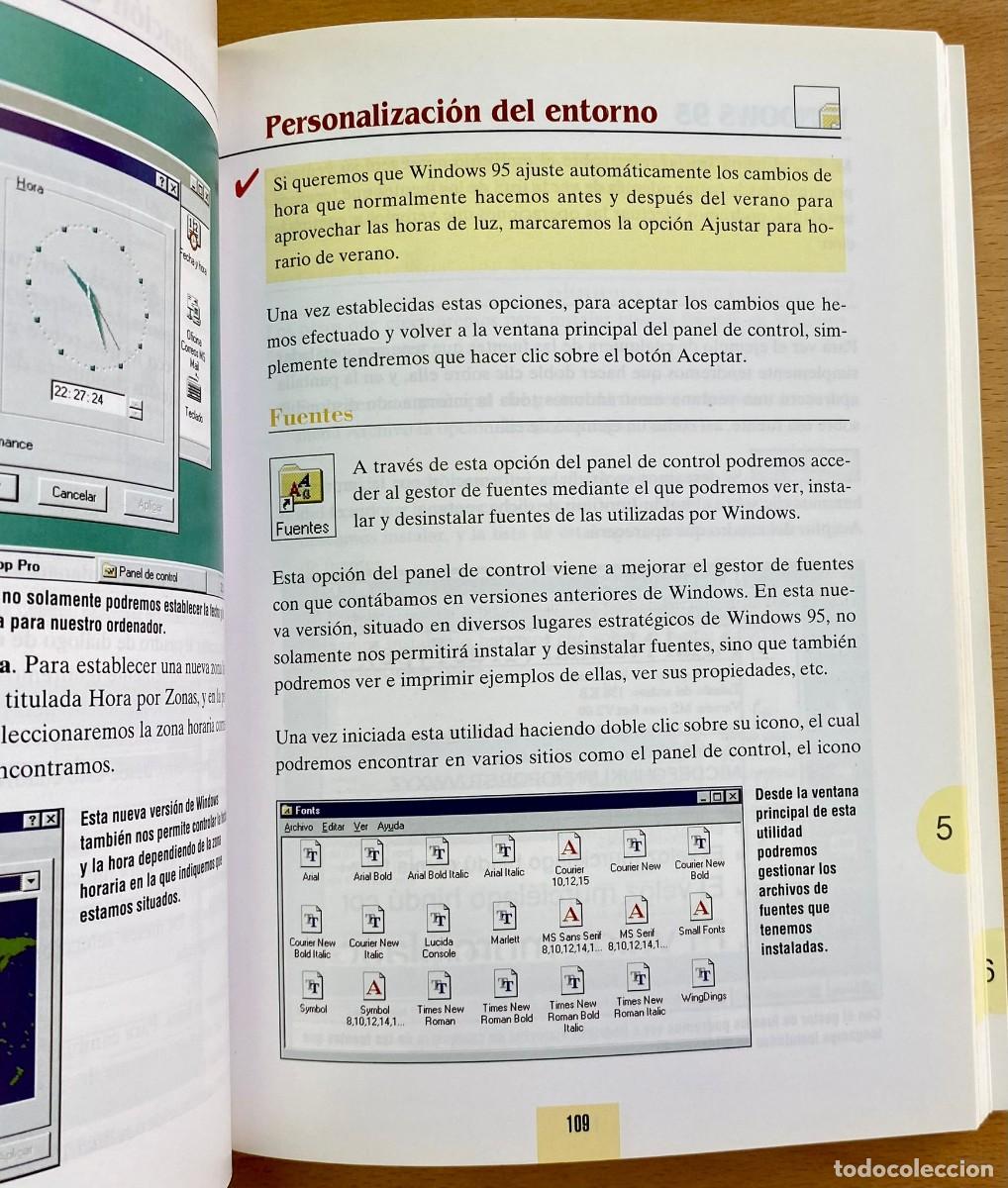 Libros de segunda mano: Windows 95, un nuevo concepto de la inform&aacute;tica - Foto 3