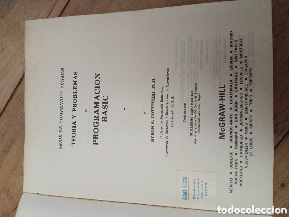 Libros de segunda mano: SERIE SCHAUM PROGRAMACION BASIC. - Foto 3