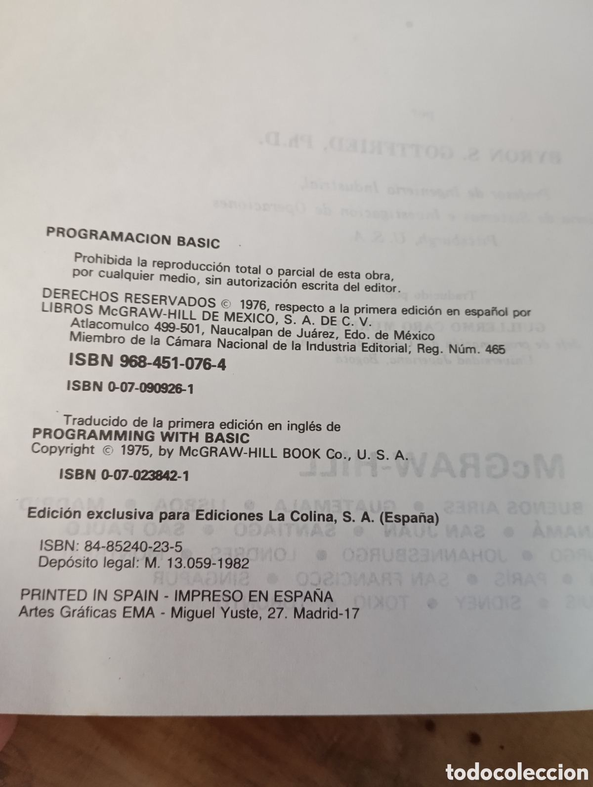 Libros de segunda mano: SERIE SCHAUM PROGRAMACION BASIC. - Foto 5