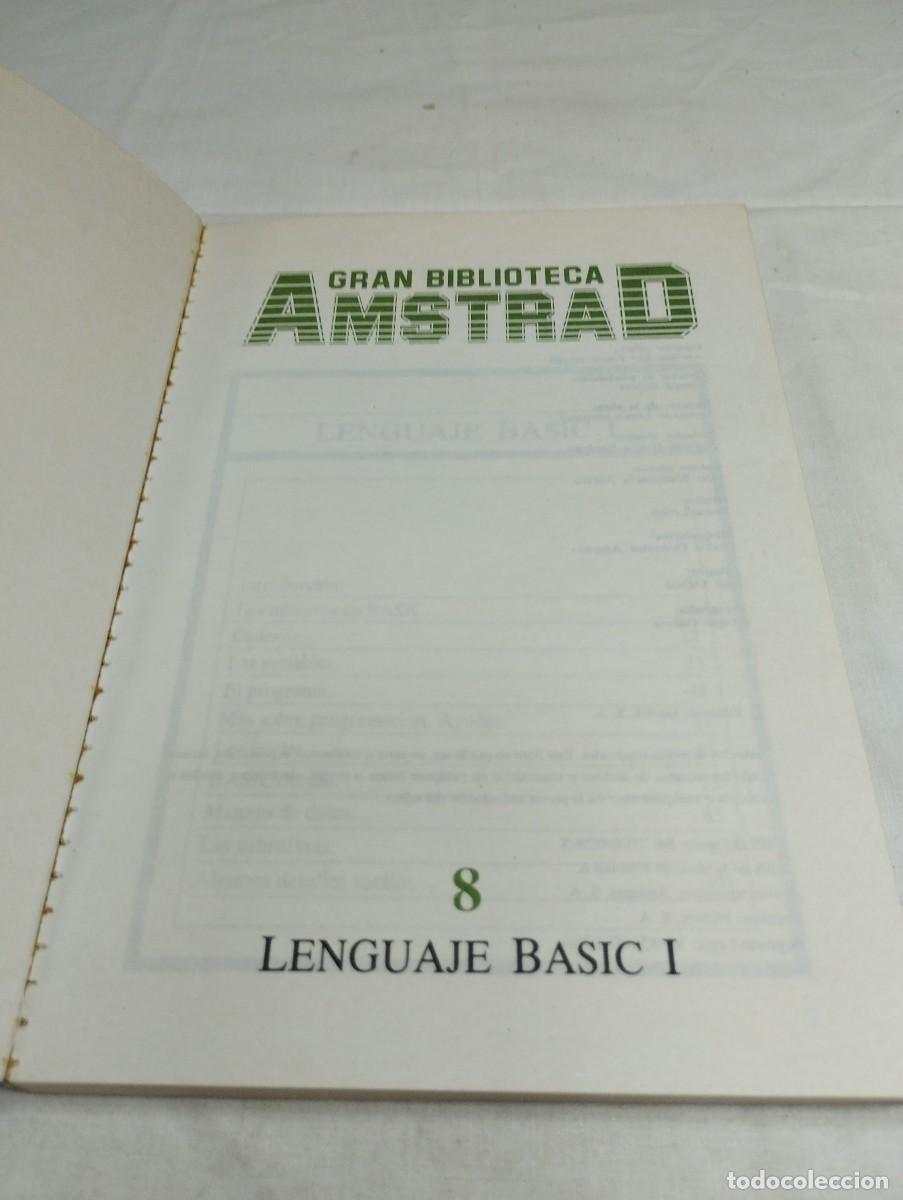 Libros de segunda mano: Gran biblioteca Amstrad. N&uacute;mero 8, lenguaje basic I. Ingelek, 1986 KKB - Foto 3