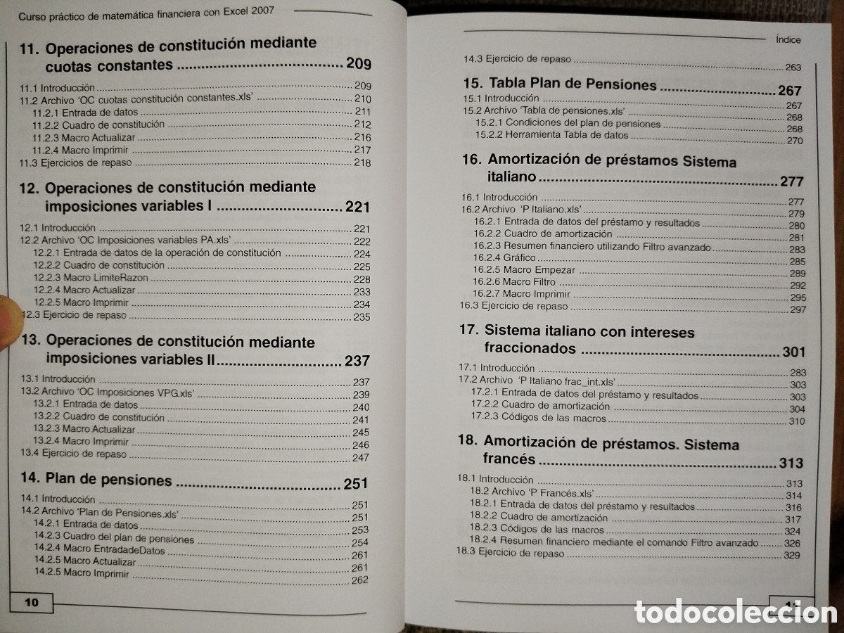 Libros de segunda mano: Curso pr&aacute;ctico de matem&aacute;tica financiera con Excel 2007. Enrique Timor Ferrando - Foto 5
