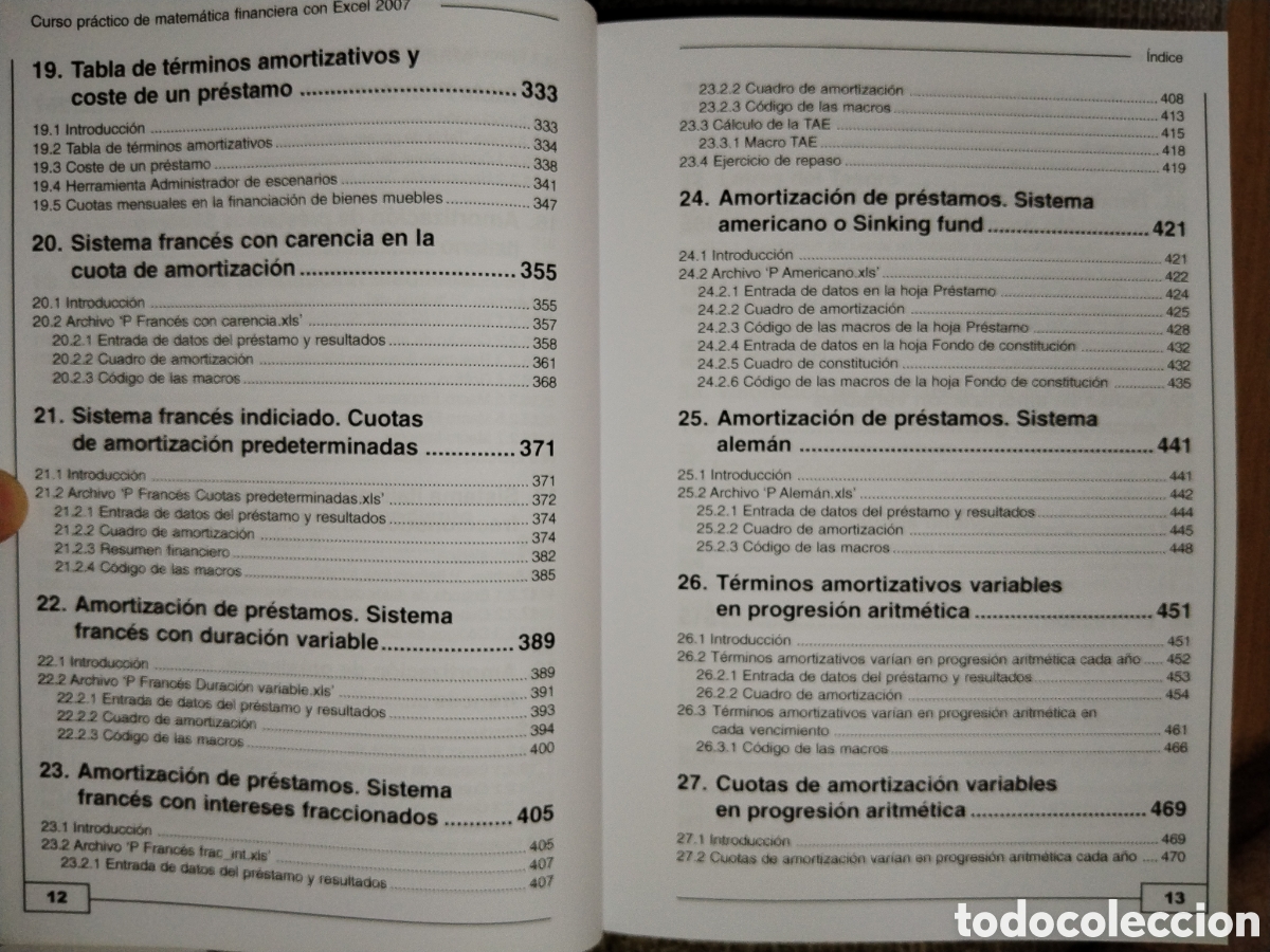 Libros de segunda mano: Curso pr&aacute;ctico de matem&aacute;tica financiera con Excel 2007. Enrique Timor Ferrando - Foto 6