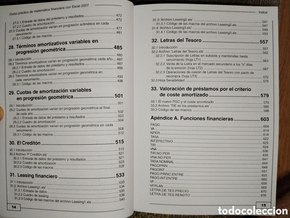 Libros de segunda mano: Curso pr&aacute;ctico de matem&aacute;tica financiera con Excel 2007. Enrique Timor Ferrando - Foto 7