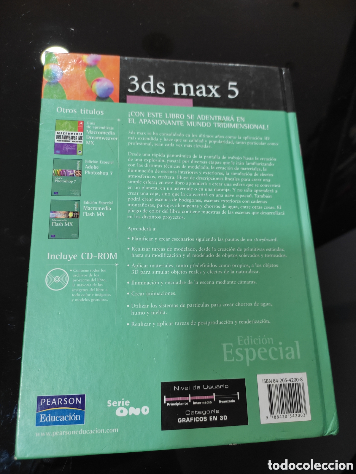 Libros de segunda mano: 3ds Max 5. Jos&eacute; Manuel D&iacute;az - Foto 4