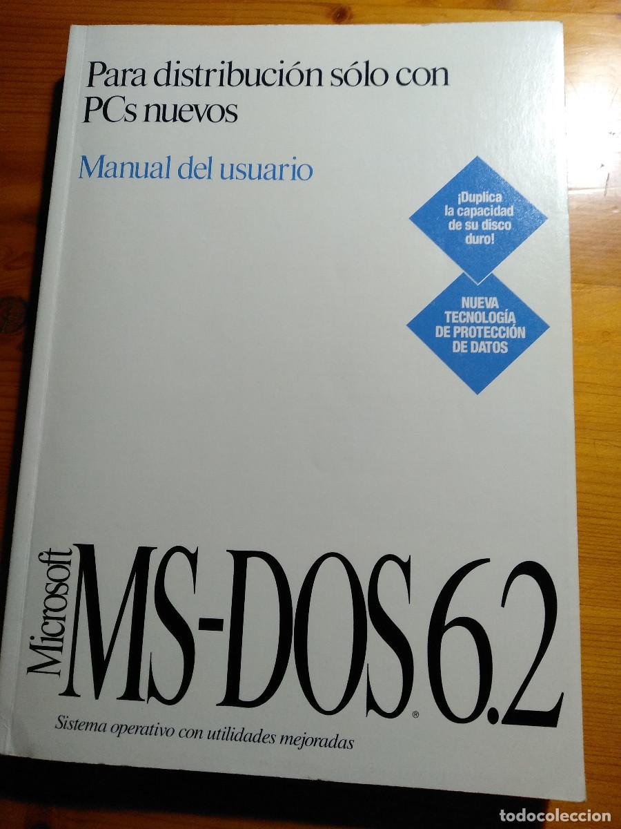 Libros de segunda mano: MANUAL DEL USUARIO MICROSOFT MS-DOS 6.2 - Foto 1